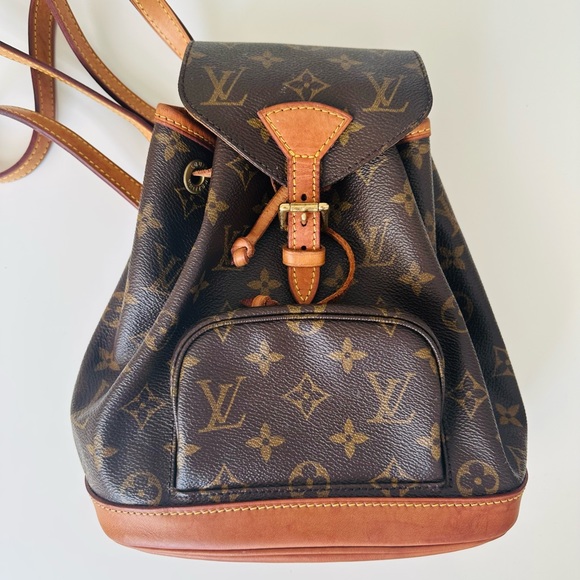 Mini LOUIS VUITTON Montsouris backpack. PM - Picture 9 of 14